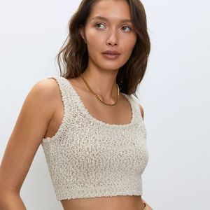 Aritzia Babaton Knit Crop Top